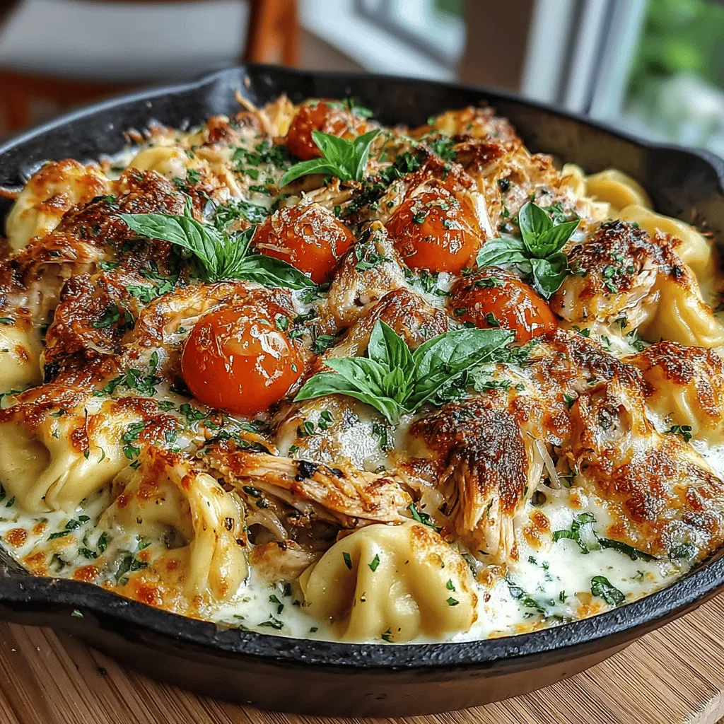 Before diving into the crafting of your Creamy Chicken Pesto Baked Tortellini, let's quickly recap the essential ingredients that will make this dish a delightful experience: