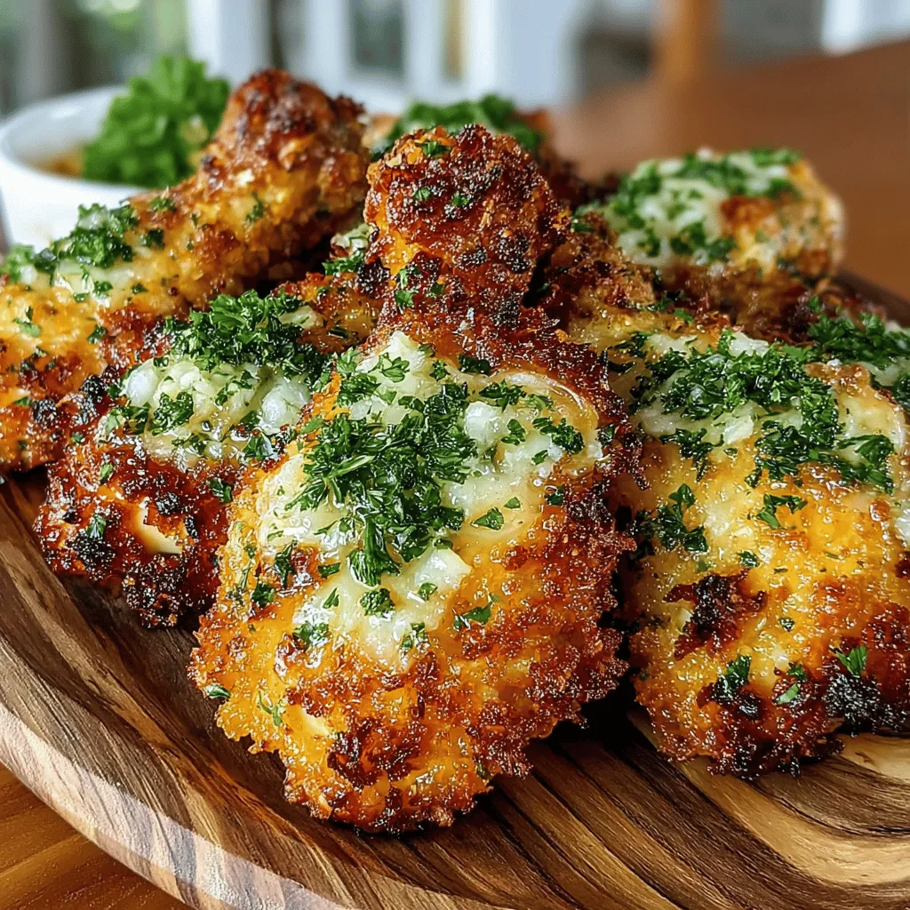 When it comes to comfort food, few dishes can rival the appeal of crispy, flavorful chicken drumsticks. Our recipe for Crunchy Garlic Parmesan Drumsticks combines the savory goodness of garlic and Parmesan with a satisfying crunch that will have your taste buds dancing. Perfect for weeknight dinners, game day snacks, or any occasion where you want to impress your family and friends, these drumsticks are sure to become a staple in your culinary repertoire.