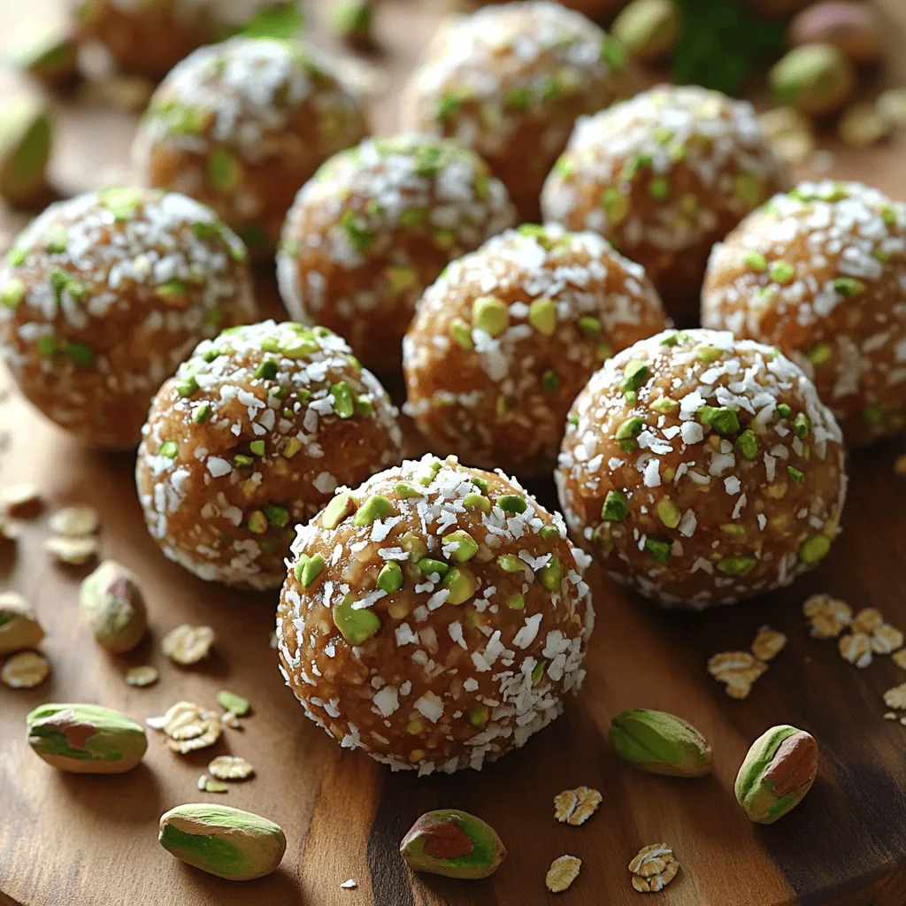 In our fast-paced world, finding healthy snacks can often feel like a challenge. However, the delightful Sweet Pistachio Date Energy Balls offer a solution that is both nourishing and satisfying. This recipe is perfect for busy individuals looking to maintain their energy levels throughout the day while enjoying a treat that pleases the palate. These energy balls are quick to prepare and combine the natural sweetness of Medjool dates with the rich, nutty flavor of pistachios, ensuring they are not only delicious but also packed with nutrients.