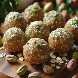 In our fast-paced world, finding healthy snacks can often feel like a challenge. However, the delightful Sweet Pistachio Date Energy Balls offer a solution that is both nourishing and satisfying. This recipe is perfect for busy individuals looking to maintain their energy levels throughout the day while enjoying a treat that pleases the palate. These energy balls are quick to prepare and combine the natural sweetness of Medjool dates with the rich, nutty flavor of pistachios, ensuring they are not only delicious but also packed with nutrients.