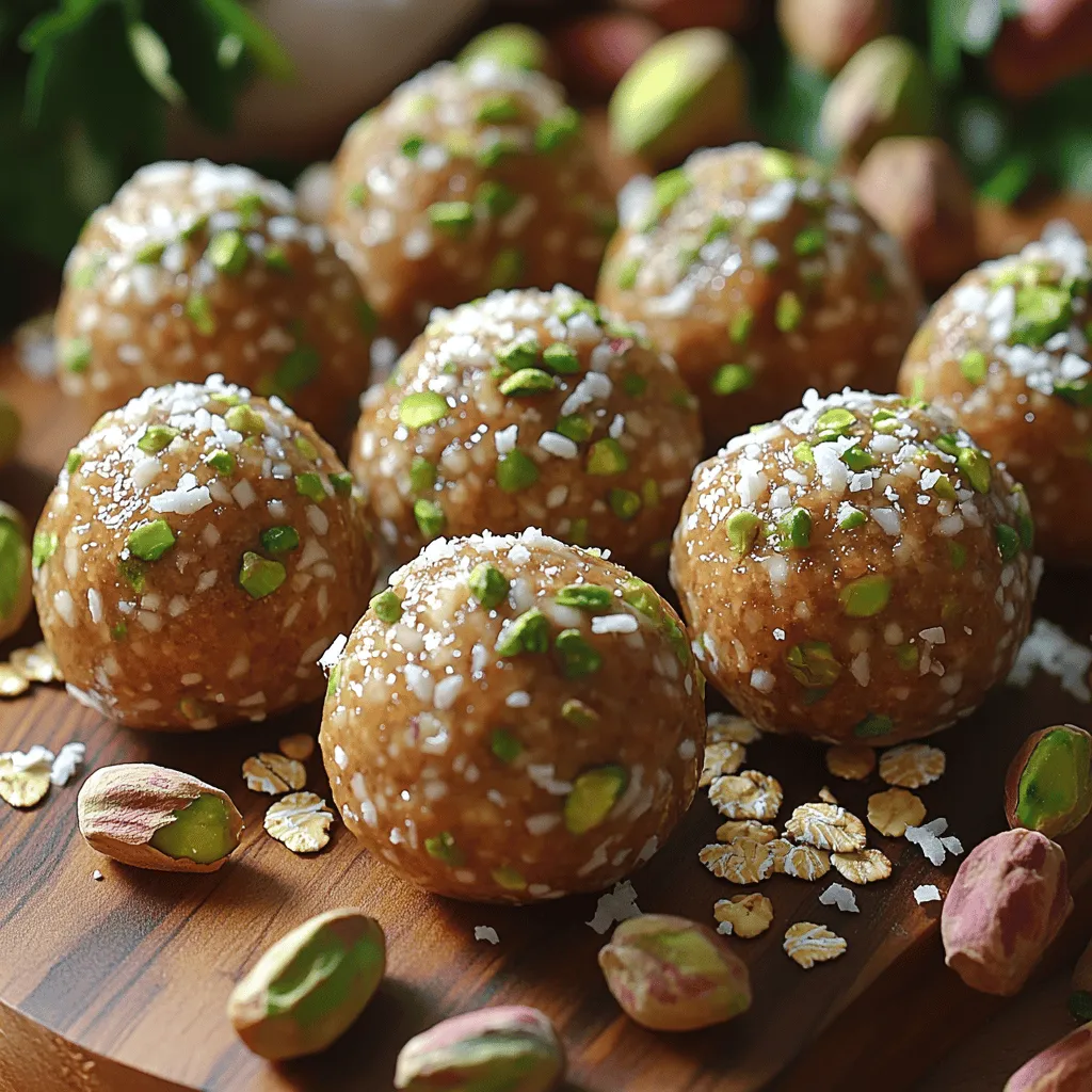 In our fast-paced world, finding healthy snacks can often feel like a challenge. However, the delightful Sweet Pistachio Date Energy Balls offer a solution that is both nourishing and satisfying. This recipe is perfect for busy individuals looking to maintain their energy levels throughout the day while enjoying a treat that pleases the palate. These energy balls are quick to prepare and combine the natural sweetness of Medjool dates with the rich, nutty flavor of pistachios, ensuring they are not only delicious but also packed with nutrients.