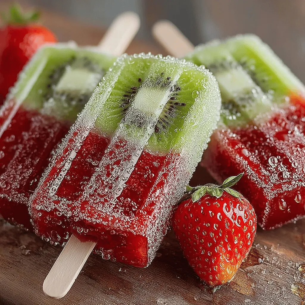 As the temperatures rise and the sun shines brightly, the craving for refreshing treats becomes almost irresistible. Among the myriad of options available, homemade popsicles stand out as a delightful choice, especially during the warmer months. Not only do they provide a cooling reprieve from the heat, but they also offer a fun and creative way to enjoy healthy ingredients. One such vibrant and refreshing recipe is the Strawberry Kiwi Splash Popsicles, a perfect blend of sweet strawberries and tangy kiwis that promises to tantalize your taste buds while keeping you cool.
