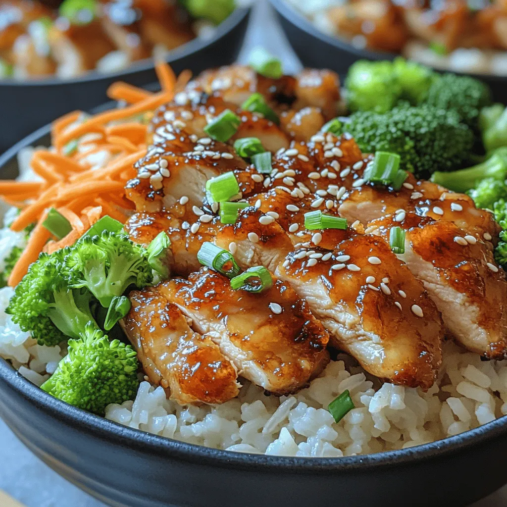 There’s something incredibly satisfying about a warm, hearty meal that brings back fond memories. For many, that dish is undoubtedly a crispy teriyaki chicken rice bowl. Growing up, I often visited a small Japanese restaurant in my neighborhood, where the aroma of sizzling chicken and sweet teriyaki sauce would waft through the air, beckoning us inside. Each bite was a delightful combination of flavors and textures that spoke of home and comfort, making it a cherished part of my culinary journey. Now, I want to share that experience with you through this easy-to-make recipe that perfectly captures the essence of those meals.