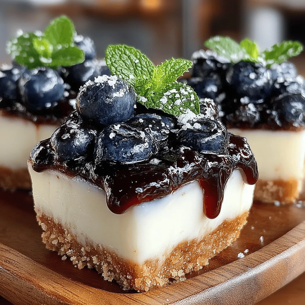 No-bake desserts have surged in popularity over the years, and it's easy to see why. They offer a delightful combination of convenience and indulgence, allowing you to whip up a delicious treat without the need for an oven. Among the myriad of no-bake options, the Blueberry Bliss No-Bake Pie Bars stand out for their luscious flavor and creamy texture. This dessert features a unique blend of fresh blueberries and rich cream cheese, creating a taste sensation that is as pleasing to the palate as it is visually appealing.