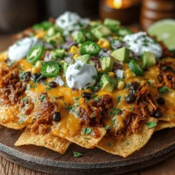 Nachos have long held their place as a beloved party food and snack staple, celebrated for their ability to bring people together over a shared love of crunchy, cheesy goodness. Whether served as an appetizer at a gathering or as a late-night indulgence, nachos offer endless possibilities for customization. One standout variation that has gained popularity is Smoky BBQ Chicken Nachos, a delicious twist on the traditional recipe that elevates this beloved dish to new heights.