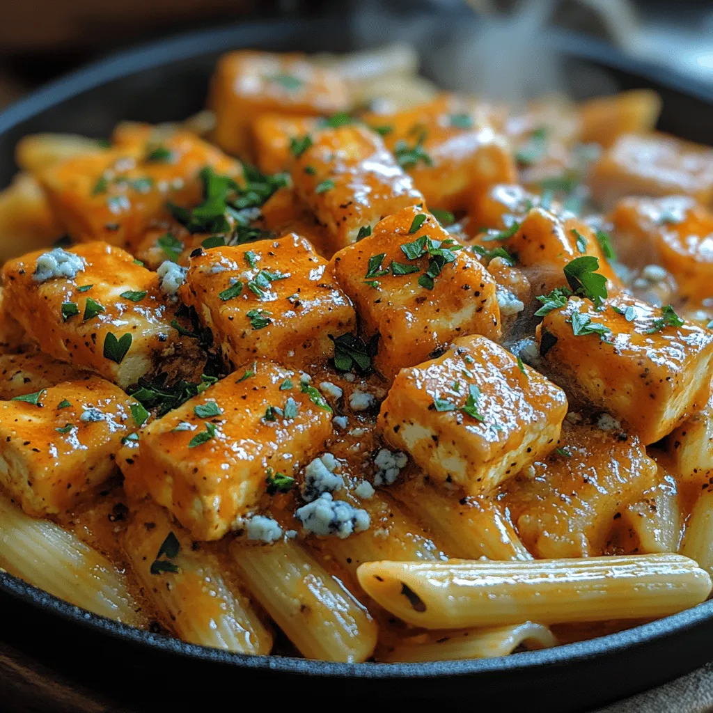 Buffalo Bliss Tofu Pasta is a delectable dish that combines the rich, creamy texture of pasta with the fiery kick of buffalo sauce, making it a standout option for both vegan enthusiasts and spice lovers alike. This recipe offers a unique twist on traditional pasta dishes, providing a satisfying and flavorful meal that can be enjoyed by everyone—regardless of dietary preferences. The combination of creamy sauce and spicy notes creates a harmonious balance that keeps you coming back for more.
