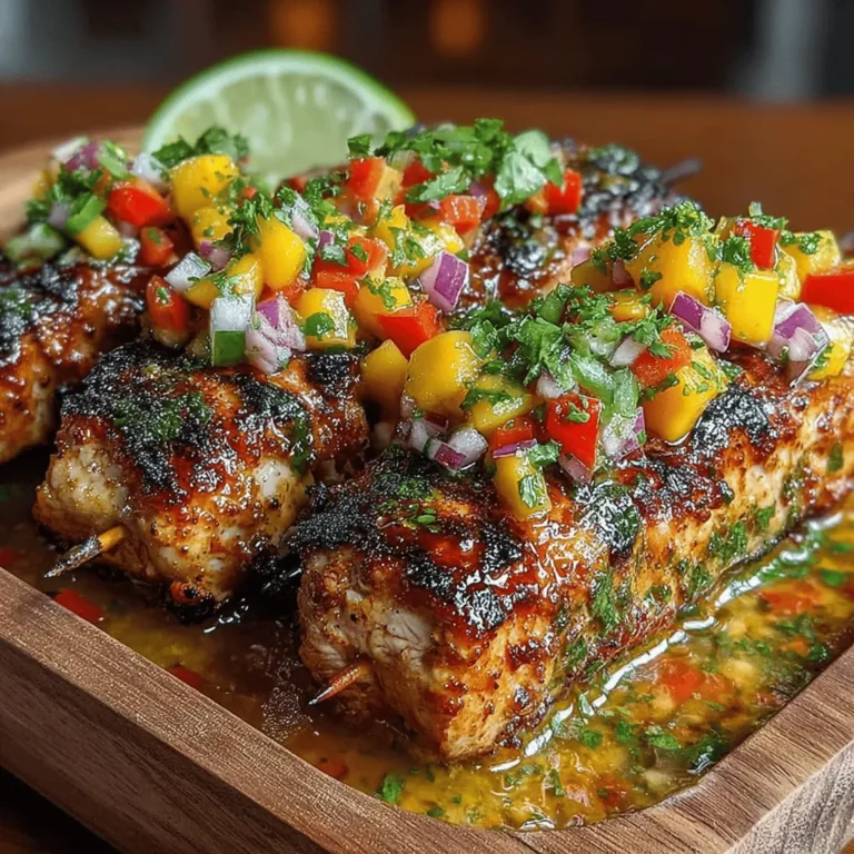 When it comes to evoking the essence of summer and the spirit of vacation, tropical-inspired dishes stand out as vibrant and refreshing options. From the sizzling heat of the grill to the sweet and tangy notes of fresh fruit, meals that incorporate tropical flavors can transport you to sun-soaked beaches and lush landscapes. Among these, Tropical Chicken Skewers paired with a vibrant Mango Salsa shines as a delightful option that promises to tantalize your taste buds while offering a casual dining experience perfect for gatherings, barbecues, or family dinners.