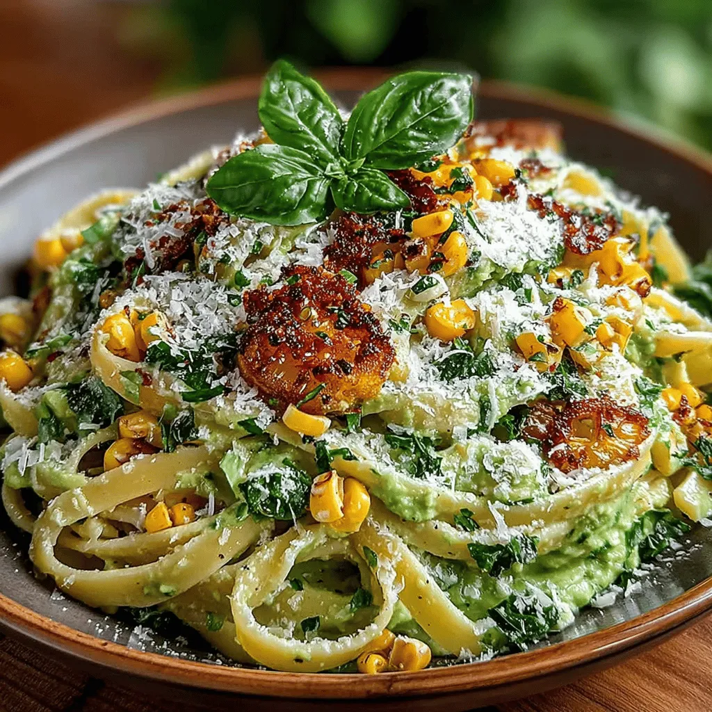 In the realm of comfort food, pasta undoubtedly holds a special place in the hearts of many. Its versatility allows for a myriad of flavor combinations, making it a beloved choice for casual dinners and special occasions alike. One delightful variation that has garnered attention is the pairing of creamy avocado with sweet roasted corn. This recipe, aptly named Avocado Dreams: Creamy Pasta with Roasted Corn, embodies the essence of freshness and indulgence, creating a dish that delights the palate while remaining easy to prepare.