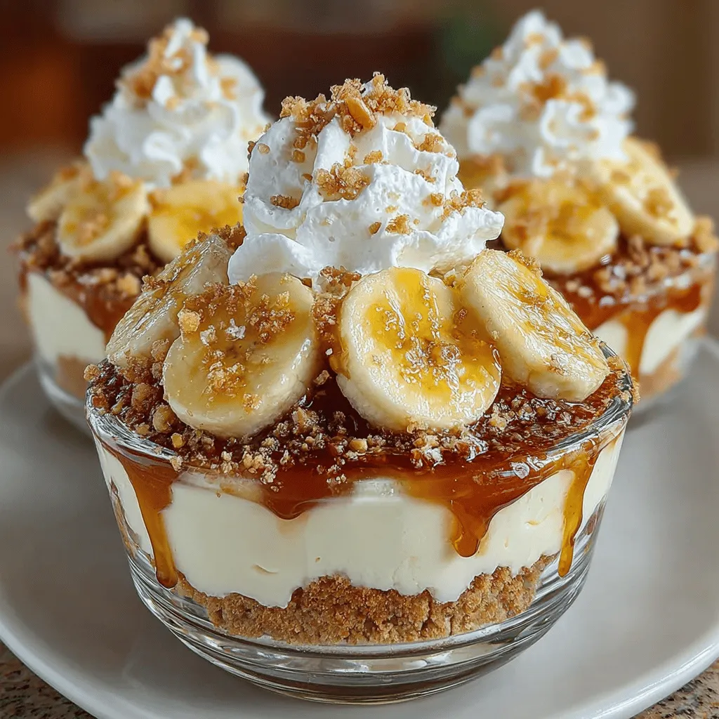 Creating your Delightful No-Bake Banana Cream Cups is an enjoyable task that allows you to showcase your culinary creativity. Begin by gathering your prepared components: the banana pudding, whipped topping, and any additional ingredients you've chosen to include. The key to a beautiful presentation is to layer the ingredients carefully in your serving containers.
