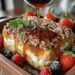 To create this delectable baked French toast, you’ll need a selection of ingredients that come together to form a harmonious blend of flavors. Here’s a breakdown of what you will need: