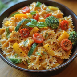 Ah, springtime! The season when life bursts forth in vibrant colors and fresh flavors. As the days get longer and warmer, I find myself gravitating towards lighter, fresher dishes that celebrate the bounty of seasonal produce. One of my all-time favorite recipes that perfectly captures this essence is Colorful Creamy Pasta Primavera. Not only is it a feast for the eyes with its rainbow of vegetables, but it also delivers a comforting creaminess that warms the soul.