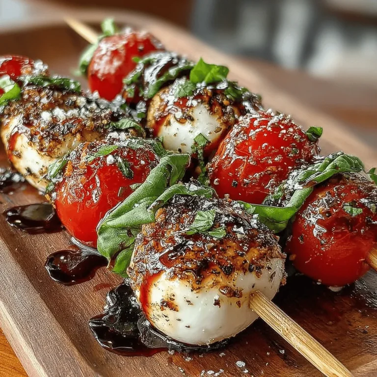 To fully appreciate Caprese Delight Skewers, it's important to understand the origins of the traditional Caprese salad. This iconic Italian dish hails from the island of Capri and is celebrated for its simplicity and freshness. The classic Caprese is composed of three main ingredients: ripe tomatoes, fresh mozzarella, and fragrant basil leaves, often seasoned with a drizzle of olive oil, salt, and pepper. The combination of these ingredients creates a harmonious blend of flavors that reflect the essence of Italian cuisine.