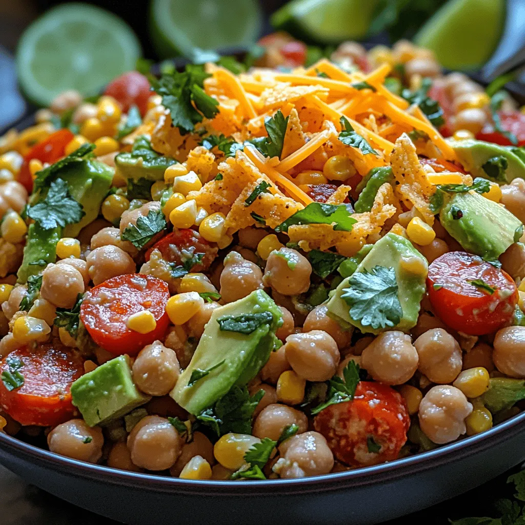 As the days grow longer and the sun's warmth begins to embrace us, thoughts of fresh, colorful salads come to mind. One of my go-to recipes that perfectly captures the essence of spring and summer is the Crunchy Nacho Chickpea Salad. This vibrant dish is not only a visual delight but also a harmonious blend of textures and flavors that can transform any meal into a festive occasion.