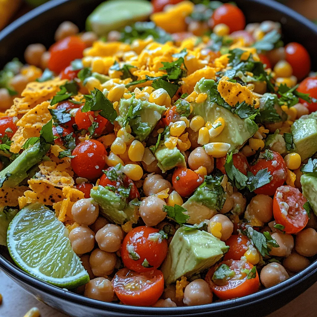 As the days grow longer and the sun's warmth begins to embrace us, thoughts of fresh, colorful salads come to mind. One of my go-to recipes that perfectly captures the essence of spring and summer is the Crunchy Nacho Chickpea Salad. This vibrant dish is not only a visual delight but also a harmonious blend of textures and flavors that can transform any meal into a festive occasion.