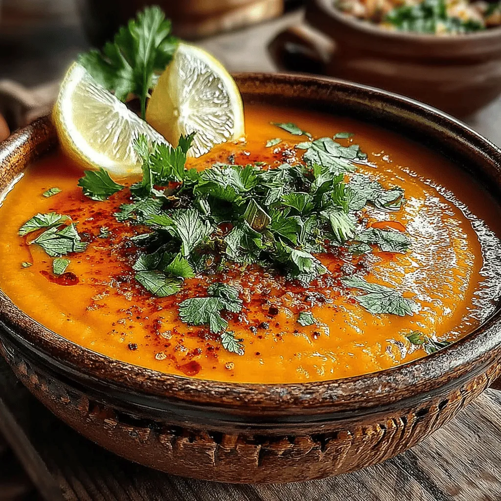 As the leaves turn to warm hues of amber and the air takes on a crisp, invigorating chill, there's an undeniable comfort found in a warm bowl of soup. It evokes memories of cozy evenings spent in the kitchen, surrounded by the enticing aroma of simmering ingredients. I often recall my grandmother, who possessed an extraordinary talent for transforming simple elements into heartwarming meals. One of her favorites was a vibrant carrot soup, a dish that not only nourished the body but also warmed the soul. Over the years, I’ve experimented with her original recipe, and now, my go-to version is this Creamy Roasted Carrot and Red Lentil Soup.