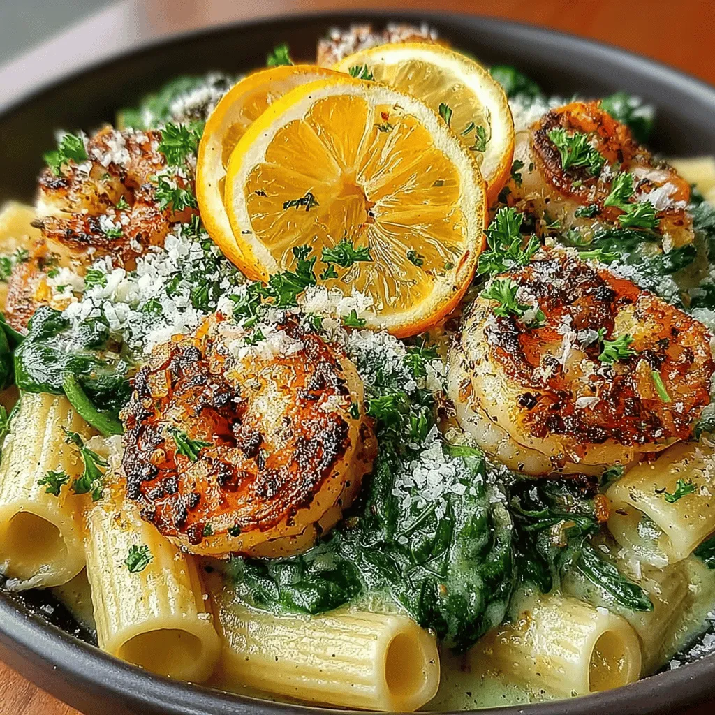 When it comes to crafting a meal that is both light and packed with flavor, Zesty Lemon Butter Shrimp & Spinach Penne stands out as a perfect choice. This dish marries the succulent taste of shrimp with vibrant spinach and the zesty brightness of lemon, making it an ideal option for any occasion—whether it’s a quick weeknight dinner or an impressive dish for guests. Its simplicity and sophistication make it a go-to recipe for home cooks looking to elevate their culinary repertoire without spending hours in the kitchen.