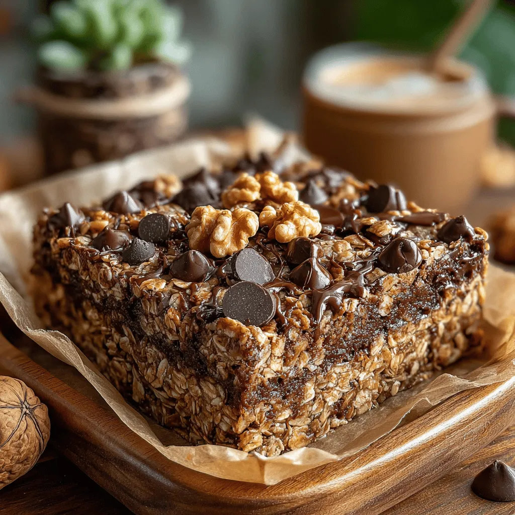 In a world where healthy snacking often feels like a chore, Mocha Bliss No-Bake Oatmeal Bars emerge as a delightful solution. These bars combine the rich, indulgent flavors of chocolate and coffee with the wholesome goodness of oats, making them not just a treat but a nutritious powerhouse. With an enticing balance of sweetness and a caffeine boost, they cater to various occasions, whether you're seeking a quick breakfast option, a midday snack, or a post-workout refuel. The best part? They require no baking, which means you can enjoy these delicious bars without ever turning on your oven. This recipe is incredibly simple to prepare, ensuring that you can whip them up in no time and satisfy both your taste buds and nutritional needs. Let’s dive into the details of this straightforward yet scrumptious recipe.