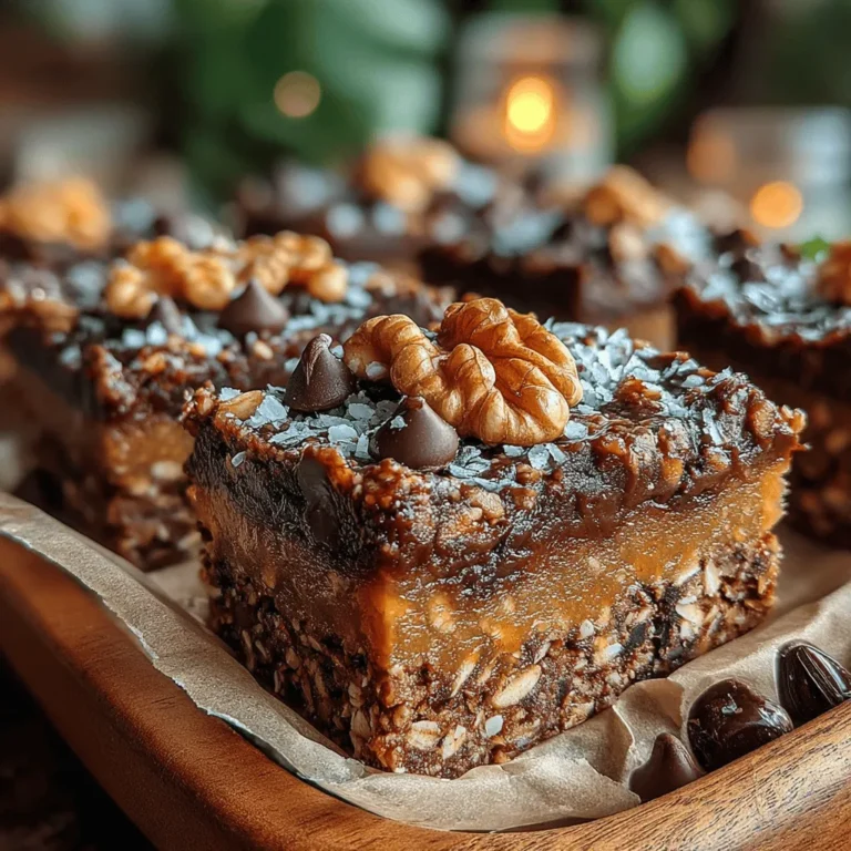 In a world where healthy snacking often feels like a chore, Mocha Bliss No-Bake Oatmeal Bars emerge as a delightful solution. These bars combine the rich, indulgent flavors of chocolate and coffee with the wholesome goodness of oats, making them not just a treat but a nutritious powerhouse. With an enticing balance of sweetness and a caffeine boost, they cater to various occasions, whether you're seeking a quick breakfast option, a midday snack, or a post-workout refuel. The best part? They require no baking, which means you can enjoy these delicious bars without ever turning on your oven. This recipe is incredibly simple to prepare, ensuring that you can whip them up in no time and satisfy both your taste buds and nutritional needs. Let’s dive into the details of this straightforward yet scrumptious recipe.