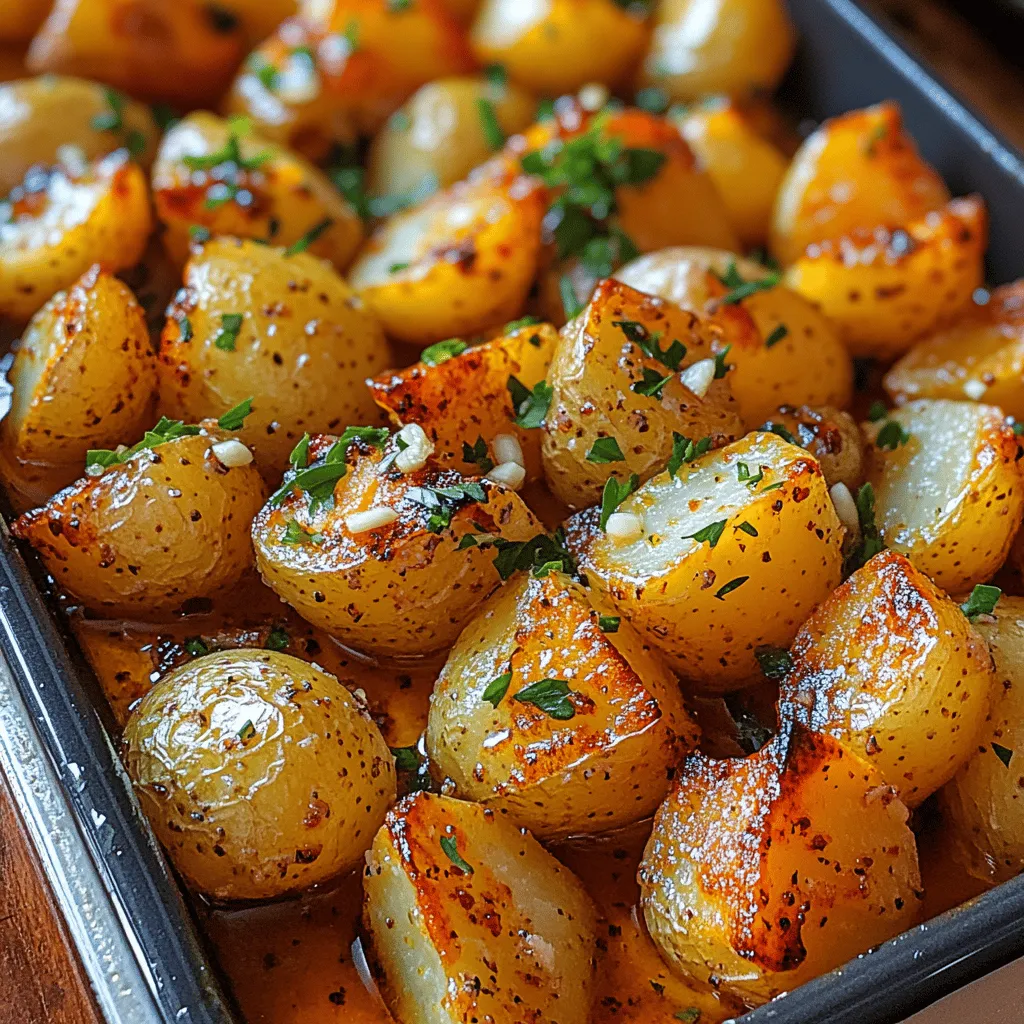 Crispy roasted garlic potatoes are a culinary delight that brings together the comforting qualities of roasted vegetables with the bold flavors of garlic and herbs. This dish has gained immense popularity for its ability to complement a wide range of meals, from hearty roasts to light salads. The golden-brown, crispy exterior encases a tender, fluffy interior, making each bite a satisfying experience that appeals to both the eye and the palate.
