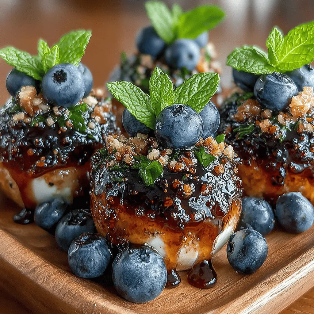 The first step in creating your Spicy Blueberry Bites is preparing the blueberries. Freshness is key, so opt for plump, ripe blueberries that have a deep blue color.