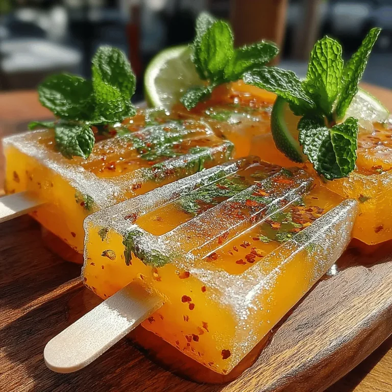 As the sun shines brighter and temperatures rise, nothing beats the heat quite like a homemade popsicle. Over the years, these frozen delights have gained immense popularity not just for their refreshing qualities, but also for their versatility. From traditional fruit flavors to decadent desserts, the world of popsicles is as varied as one’s imagination. Among the myriad of options, the Zesty Chili Citrus Popsicles stand out as a bold, invigorating treat that promises to tantalize your taste buds.
