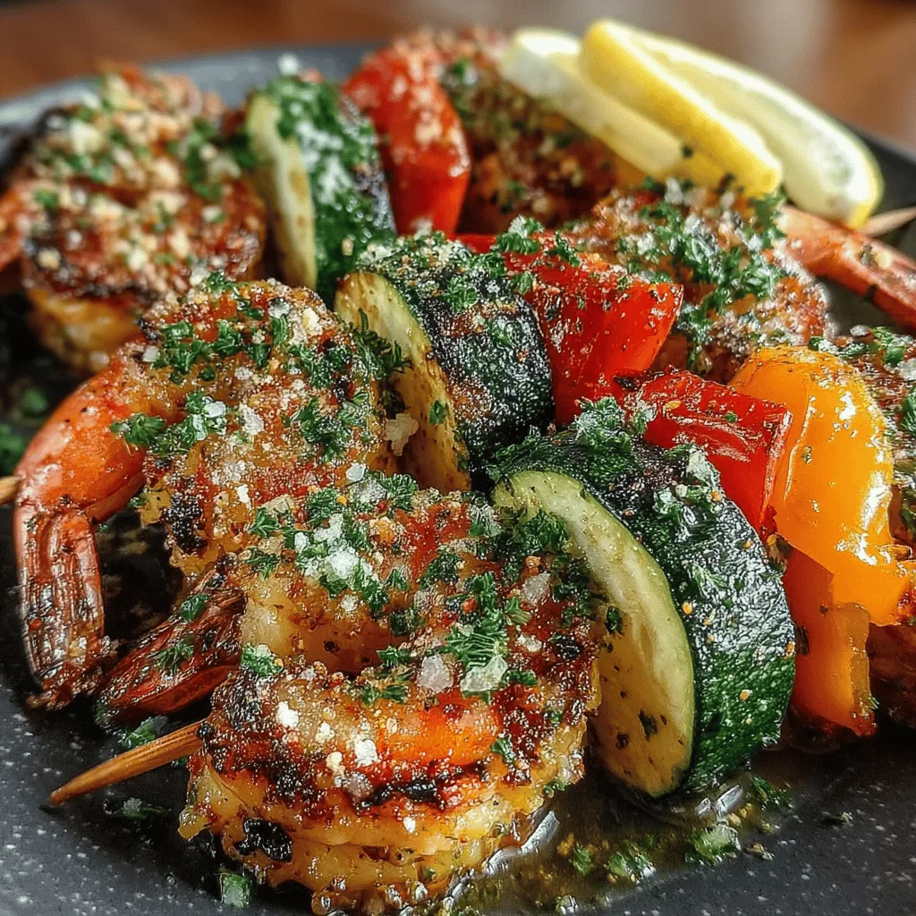 When it comes to delightful summer meals, few dishes can compete with the refreshing allure of Zesty Lemon Skewers. This vibrant and flavorful dish combines the succulent taste of grilled shrimp with an array of colorful vegetables, all infused with the bright, zesty notes of lemon. Whether you’re hosting a backyard barbecue, planning a picnic, or simply seeking a quick and healthy weeknight dinner, Zesty Lemon Skewers are a perfect choice. Their simplicity in preparation and the fresh, wholesome ingredients make them not only a treat for the taste buds but also a feast for the eyes.