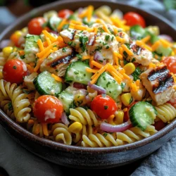 Grilled Chicken Ranch Pasta Salad is a delightful, hearty dish that expertly combines the savory flavors of tender grilled chicken, fresh vegetables, and creamy ranch dressing over perfectly cooked rotini pasta. This salad is not just a meal; it's an experience that brings together the essence of summer picnics, family gatherings, and busy weeknight dinners. As the weather warms up and outdoor gatherings become more frequent, this recipe stands out as a crowd-pleaser that is easy to prepare and satisfying to eat. In this article, we will delve into the step-by-step process of crafting this delicious salad, discuss its nutritional benefits, and offer variations to cater to different tastes.