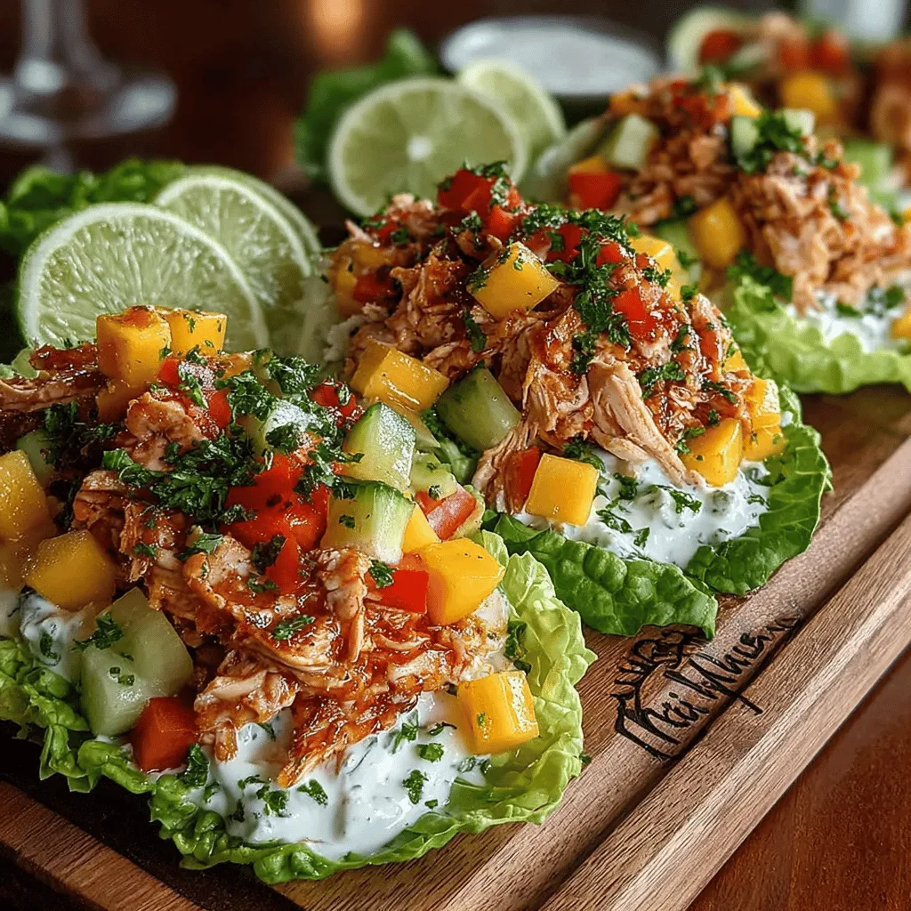 In the world of culinary delights, few dishes are as vibrant and refreshing as a Tropical Delight Mango Chicken Salad Lettuce Cup. This recipe not only tantalizes the taste buds but also brings a burst of color to your dining table. Imagine succulent chicken paired with juicy, ripe mango, nestled within crisp lettuce leaves. Perfect for a light lunch, a refreshing appetizer, or a picnic fare, these lettuce cups are packed with proteins, fresh fruits, and crunchy vegetables, all drizzled with a creamy and zesty dressing. With the right balance of flavors, this dish embodies the essence of summer and the tropical flavors that come with it.