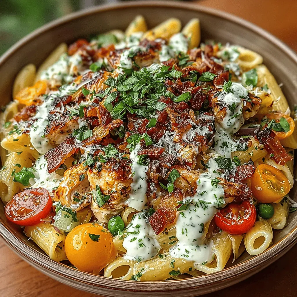 When it comes to summer meals, few dishes can rival the appeal of chilled pasta salads. Their versatility makes them a go-to option for everything from casual family lunches to festive gatherings. One standout recipe that perfectly embodies this refreshing category is the Chilled Chicken & Crispy Bacon Pasta Delight. This dish not only tantalizes the taste buds with its harmonious blend of flavors but also delivers a satisfying balance of protein, vegetables, and creamy dressing, making it an instant favorite for any occasion.