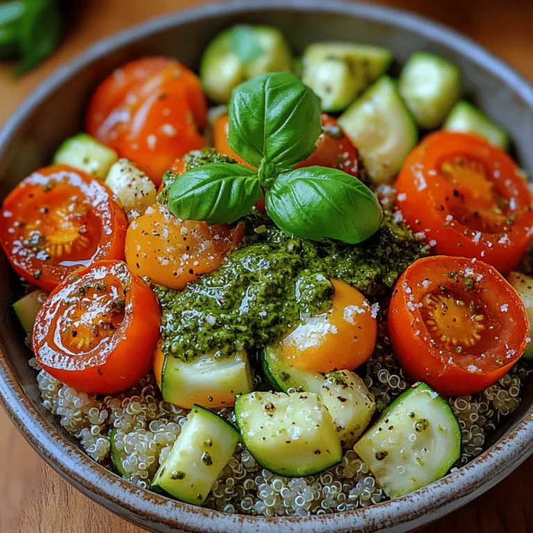 In recent years, plant-based meals have surged in popularity, capturing the hearts of food enthusiasts and health-conscious individuals alike. As more people explore the benefits of incorporating more vegetables and whole grains into their diets, recipes that offer both flavor and nutrition are in high demand. Among these, Creamy Pesto Veggie Bowls stand out as a delightful option that can satisfy cravings for comfort food while remaining wholesome and nourishing.