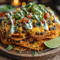 If you’re searching for a delicious and healthier alternative to traditional nachos, look no further than sweet potato nachos topped with a zesty avocado lime sauce. This innovative recipe combines the comforting and indulgent nature of nachos with the nutritional powerhouse of sweet potatoes, creating a dish that is not only satisfying but also brimming with flavor and health benefits. Whether you’re entertaining guests, enjoying a game day snack, or simply craving something tasty, these sweet potato nachos offer a delightful twist that everyone will love.
