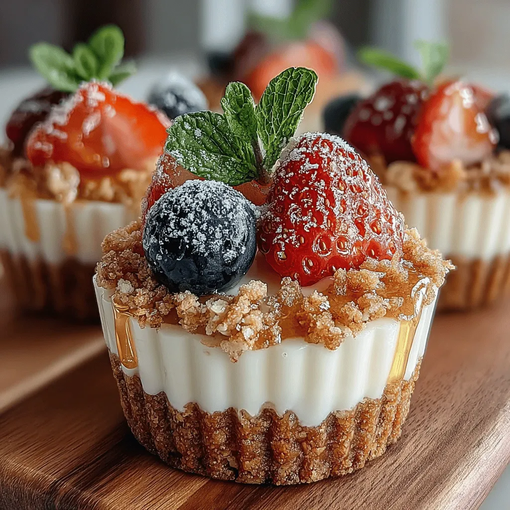 In the world of healthy snacking, few options are as inviting and satisfying as Fruity Bliss Granola Cups. These delightful treats combine the wholesome goodness of granola with the vibrant flavors of mixed berries and creamy yogurt, creating a snack that not only tantalizes the taste buds but also offers a range of nutritional benefits. Whether you're looking for a quick breakfast, a midday pick-me-up, or a guilt-free dessert, these granola cups fit the bill perfectly.