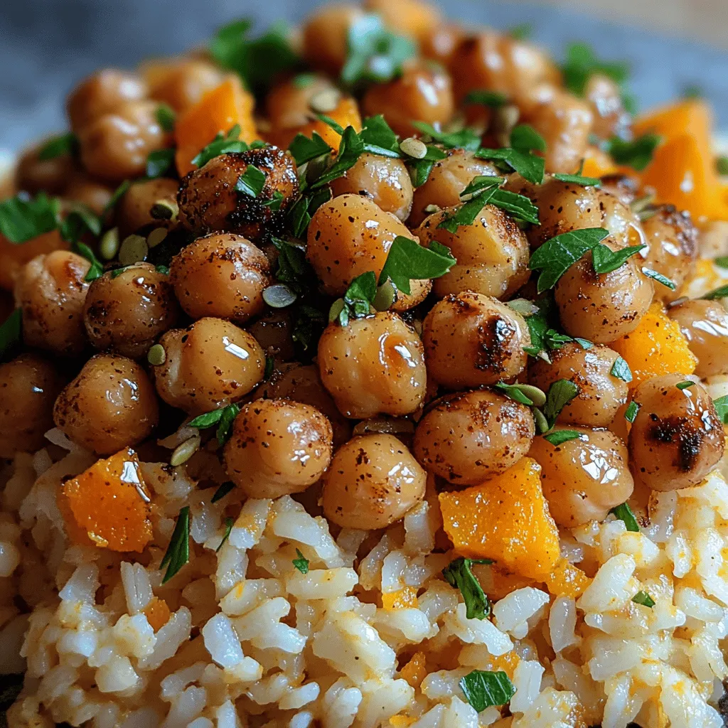 In the world of plant-based cooking, few dishes can rival the delightful harmony of flavors and textures found in Sweet & Savory Honey Roasted Chickpeas and Butternut Rice. This recipe not only offers a nutritious meal rich in protein and fiber, but it also brings together the natural sweetness of honey and butternut squash with the savory crunch of roasted chickpeas. The result is a dish that is as satisfying as it is healthful, making it an ideal choice for both lunch and dinner. Its vibrant colors and rich flavors promise to please both the palate and the eye, ensuring that it becomes a favorite in any kitchen.