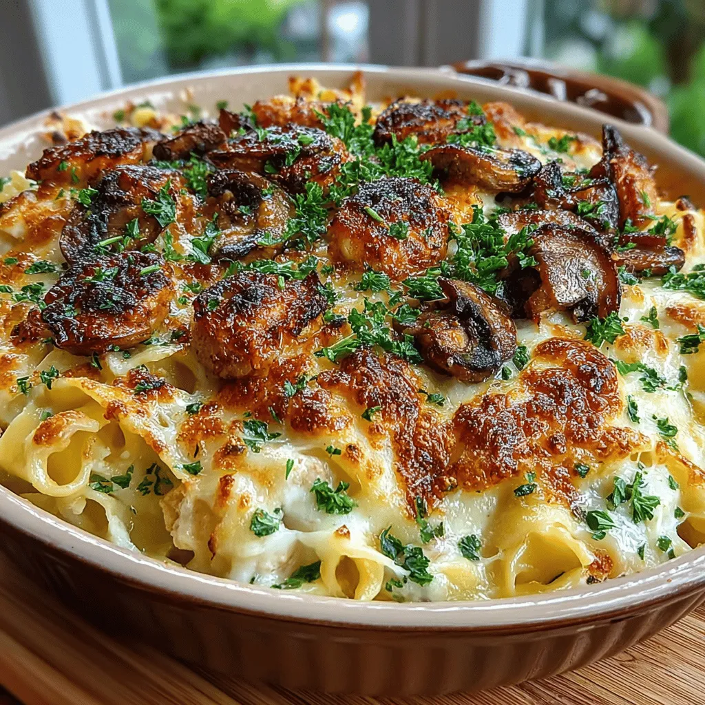 As the weather turns crisp and the leaves begin to fall, there's a certain magic in the air that calls for cozy meals shared with loved ones. One of my all-time favorite dishes for this season is Creamy Chicken Tetrazzini with Mushrooms. This dish has a special place in my heart, not just because it's delicious, but also due to the memories it evokes of family dinners around the table, laughter filling the air, and the aroma of comfort wafting through the kitchen.