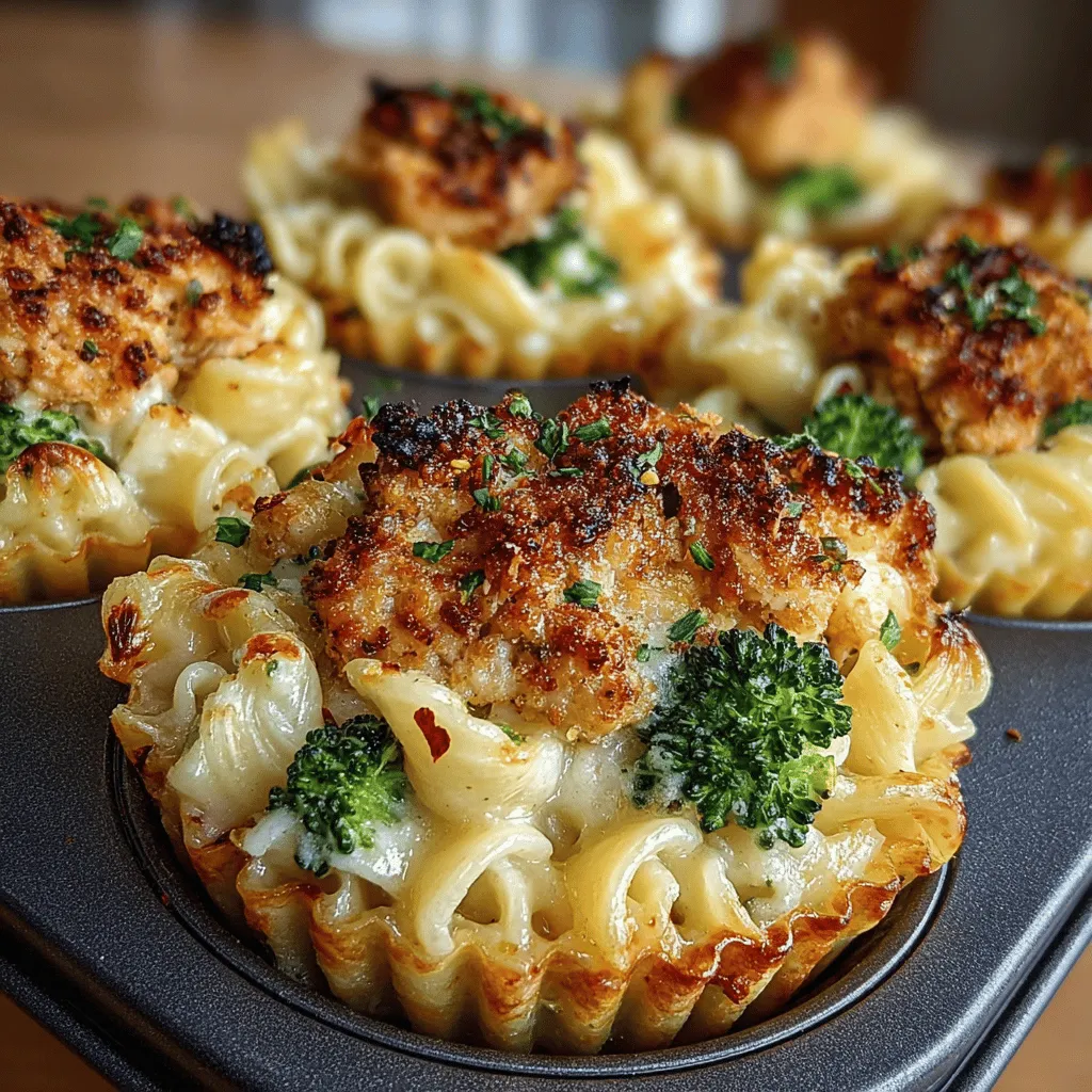 When it comes to creative and versatile meal options, pasta cups stand out as a fun and innovative choice. These delightful mini portions are not only visually appealing but also offer a unique way to enjoy a variety of flavors and textures in one bite. The Cheesy Turkey Broccoli Pasta Cups combine the savory taste of seasoned ground turkey, the fresh crunch of broccoli, and a medley of melted cheeses, making them a crowd-pleaser for both kids and adults alike.