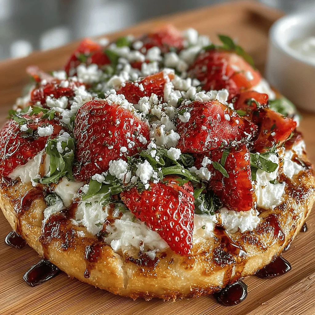 When we think of pizza, the first images that come to mind often involve gooey cheese, savory meats, and a variety of toppings that satisfy our cravings. However, the culinary world is full of innovation, and one such delightful creation is the Savory Spinach & Feta Fruit Pizza. This unique dish combines the traditional essence of pizza with an unexpected twist, featuring fresh fruits and vibrant greens that create a tantalizing flavor profile. Imagine a crisp, whole wheat crust topped with a creamy cheese mixture, nutrient-packed spinach, tangy feta, and sweet strawberries—all harmoniously layered to create a dish that is not only delicious but also visually appealing.