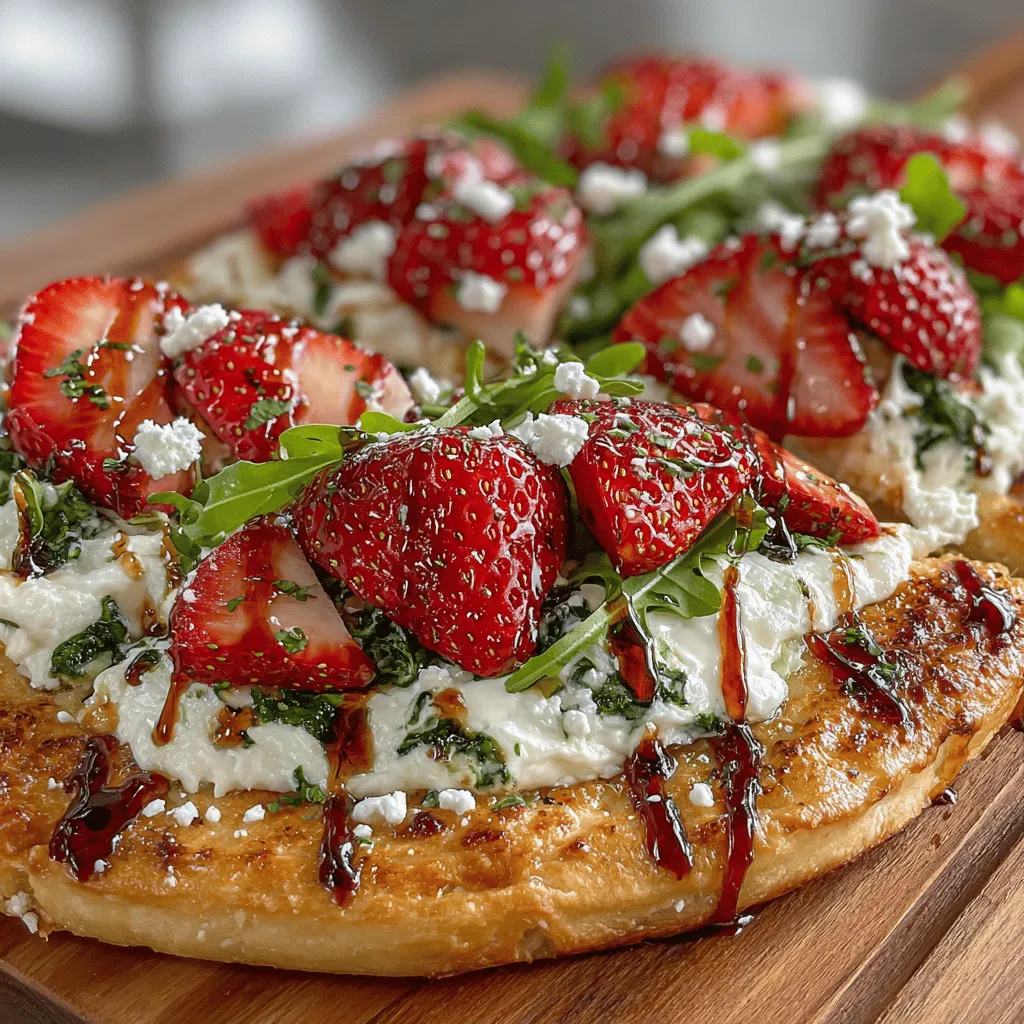 When we think of pizza, the first images that come to mind often involve gooey cheese, savory meats, and a variety of toppings that satisfy our cravings. However, the culinary world is full of innovation, and one such delightful creation is the Savory Spinach & Feta Fruit Pizza. This unique dish combines the traditional essence of pizza with an unexpected twist, featuring fresh fruits and vibrant greens that create a tantalizing flavor profile. Imagine a crisp, whole wheat crust topped with a creamy cheese mixture, nutrient-packed spinach, tangy feta, and sweet strawberries—all harmoniously layered to create a dish that is not only delicious but also visually appealing.