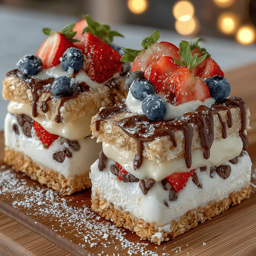 When preparing your Creamy Dreamy Frozen Yogurt Protein Bar Sandwiches, achieving the perfect texture is crucial. Folding in delicate ingredients, like whipped cream or fruit purees, requires a gentle touch to maintain the airiness and prevent deflation. Here are some best practices: