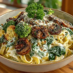 In the world of comfort food, few dishes are as beloved as Alfredo pasta. Its rich, creamy sauce and hearty texture make it a favorite among pasta enthusiasts. However, traditional Alfredo often lacks the nutritional punch that many of us seek in our meals today. Enter the Creamy Dreamy Veggie Alfredo—a delightful reinterpretation that not only satisfies cravings but also incorporates a variety of wholesome vegetables. This dish is perfect for family dinners, romantic evenings, or any occasion where you want to indulge in something delicious while still being mindful of health.
