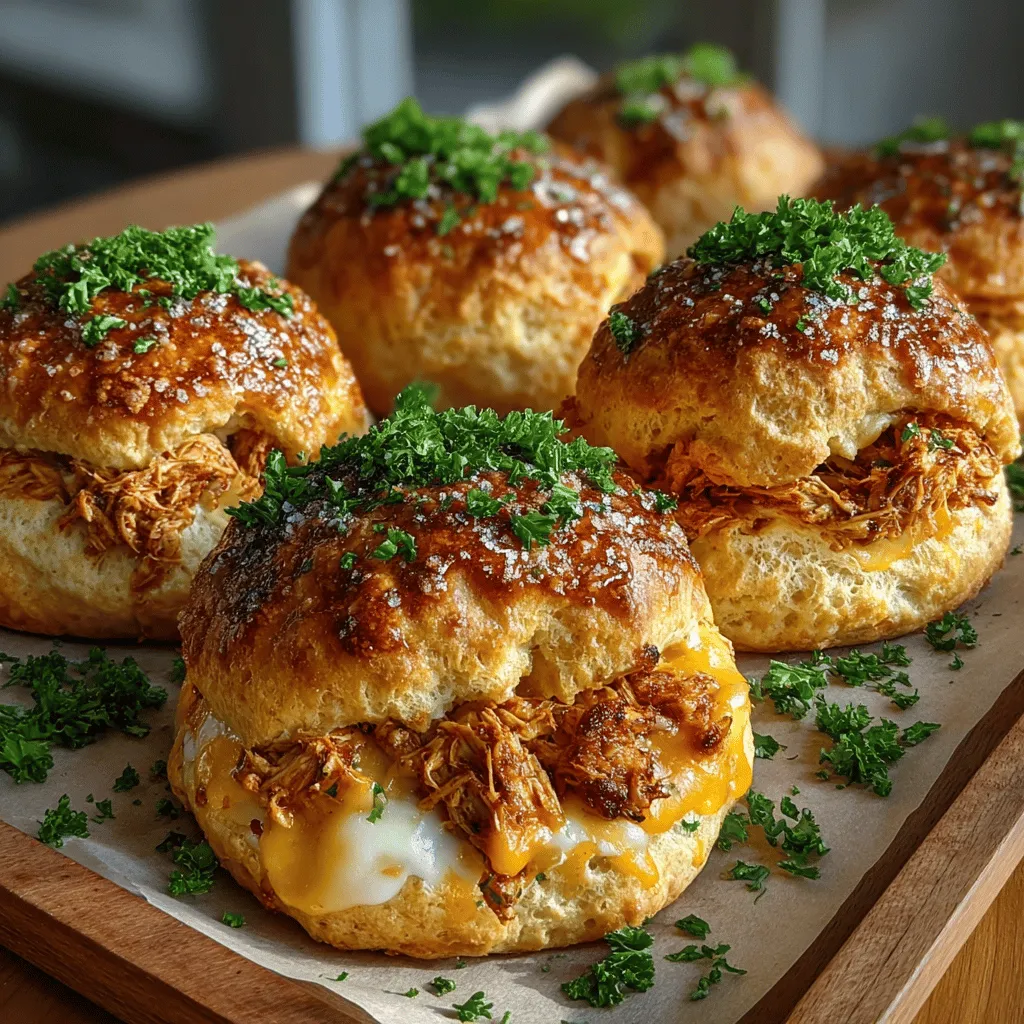 Breakfast is often heralded as the most important meal of the day, and what better way to kickstart your morning than with a delightful dish that packs flavor and satisfaction into every bite? Enter Mini Chicken Breakfast Biscuit Bombs. These little pockets of goodness combine the heartiness of chicken with the flakiness of biscuit dough, making them a fun and hearty meal option suitable for any breakfast table. Whether you're rushing out the door or hosting a leisurely brunch, these biscuit bombs are sure to impress.