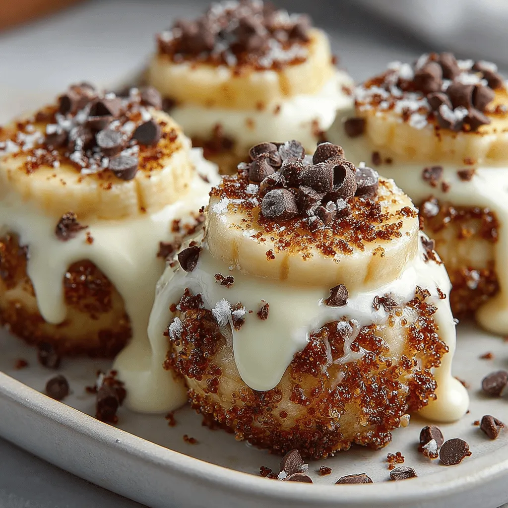 In the realm of culinary delights, few combinations are as universally appealing as chocolate and banana. Enter the Frosty Mocha Banana Bites, a perfect fusion that elevates the classic banana treat into a refreshing, energizing snack. These delightful morsels not only satisfy your sweet tooth but also provide a nutritious boost, making them an ideal choice for a quick snack, a post-workout treat, or a sophisticated dessert. With the enticing flavors of ripe bananas, rich cocoa, and invigorating coffee, these frozen bites are as delicious as they are versatile.