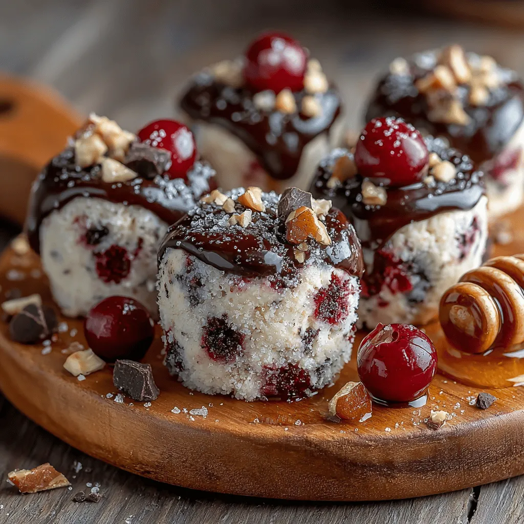 In the world of healthy snacking, few treats balance indulgence and nutrition quite like Choco-Cherry Bliss Bites. These delightful morsels combine the rich flavor of dark chocolate with the tart sweetness of cherries, all enveloped in creamy Greek yogurt. Ideal for a refreshing dessert or a quick snack, this recipe is simple to follow and perfect for any occasion. Whether you are looking to satisfy a sweet tooth or simply want to enjoy a nutritious treat, these bliss bites are a must-try.