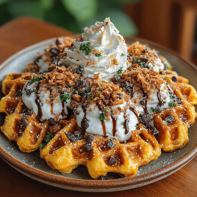 In recent years, the culinary world has seen an exciting surge in creative brunch recipes that push the boundaries of traditional dishes. From savory to sweet, brunch has evolved into a meal that celebrates innovation and fun. Among the most delightful of these inventive recipes is Pumpkin Waffle Nachos—a unique twist on traditional nachos that captures the essence of fall while providing a playful and shareable dish for gatherings.