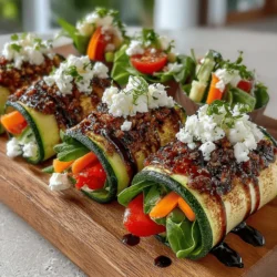 To begin crafting the perfect Zesty Zucchini Wraps, the first step is to prepare your zucchini. The key to achieving tender yet structured zucchini strips lies in moisture management. Start by selecting medium-sized zucchinis, as they are easier to handle and provide a more consistent thickness.