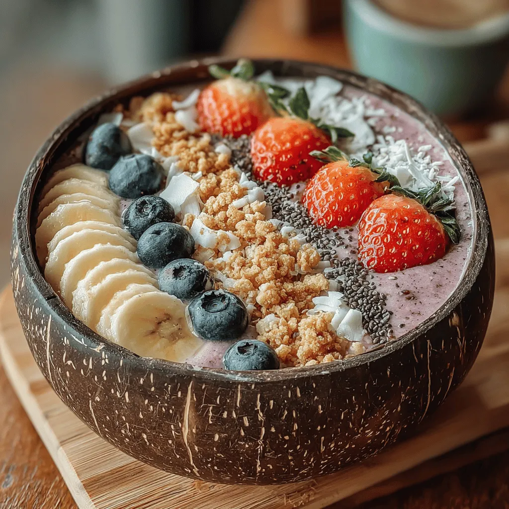 Chia seeds are tiny powerhouses of nutrition, packed with omega-3 fatty acids, fiber, protein, and various essential minerals. When soaked, they can absorb up to 12 times their weight in water, forming a gel-like consistency that adds a delightful texture to your smoothie bowl. These little seeds are known for their ability to promote heart health, aid digestion, and support weight management. Incorporating chia seeds into your Berry Banana Oat Smoothie Bowl not only enhances its nutritional profile but also contributes to a satisfying mouthfeel.