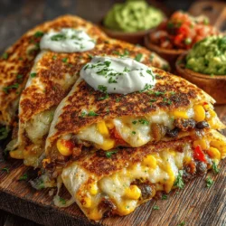 Cheesy Veggie Quesadillas