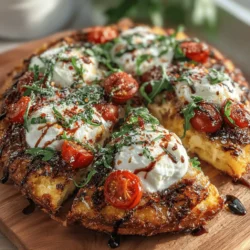 Sun-Kissed Garden Delight Pizza