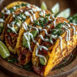 Crispy Charcuterie Tacos: A Flavorful Fusion
