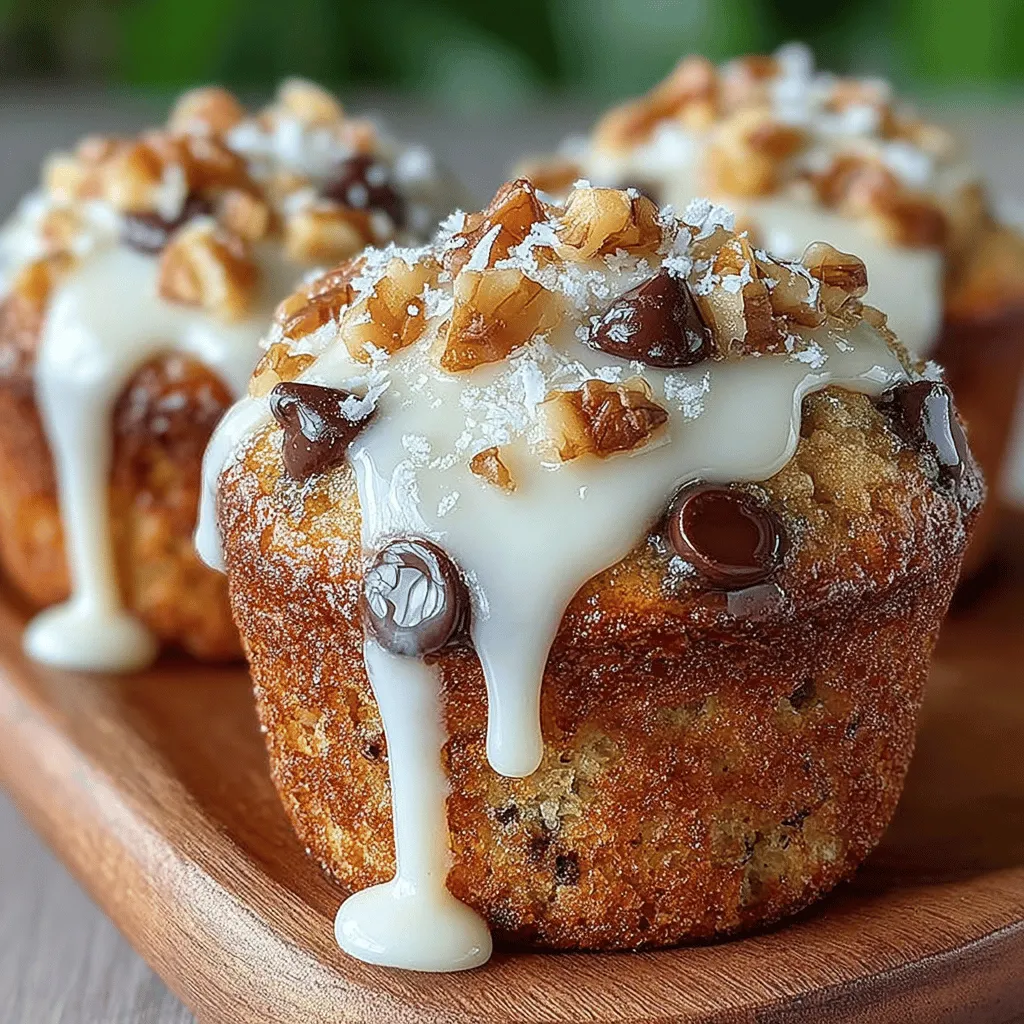 Banana muffins have long been cherished as a delightful and health-conscious treat, perfect for any time of the day. Their natural sweetness, moist texture, and satisfying flavor make them a popular choice for breakfast, snacks, or even a light dessert. The Frosty Banana Bliss Muffins take this beloved classic to new heights, incorporating creamy yogurt, golden honey, and rich chocolate chips into the mix. This unique combination not only enhances the flavor but also adds nutritional benefits that make these muffins stand out.