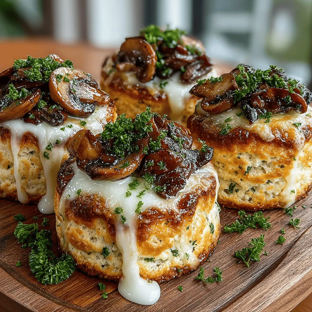 When it comes to bite-sized appetizers that pack a punch in flavor and texture, Mini Mushroom Ricotta Biscuit Melts stand out as a delightful choice. This recipe artfully combines the earthy, umami notes of mushrooms with the creamy richness of ricotta cheese, all enveloped in a tender biscuit that is both flaky and satisfying. Whether you're hosting a gathering or simply looking for a comforting snack, these biscuit melts are sure to impress your guests and elevate any occasion.